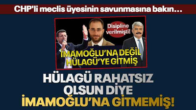 Hülagü rahatsız olsun diye İmamoğlu’na gitmemiş!